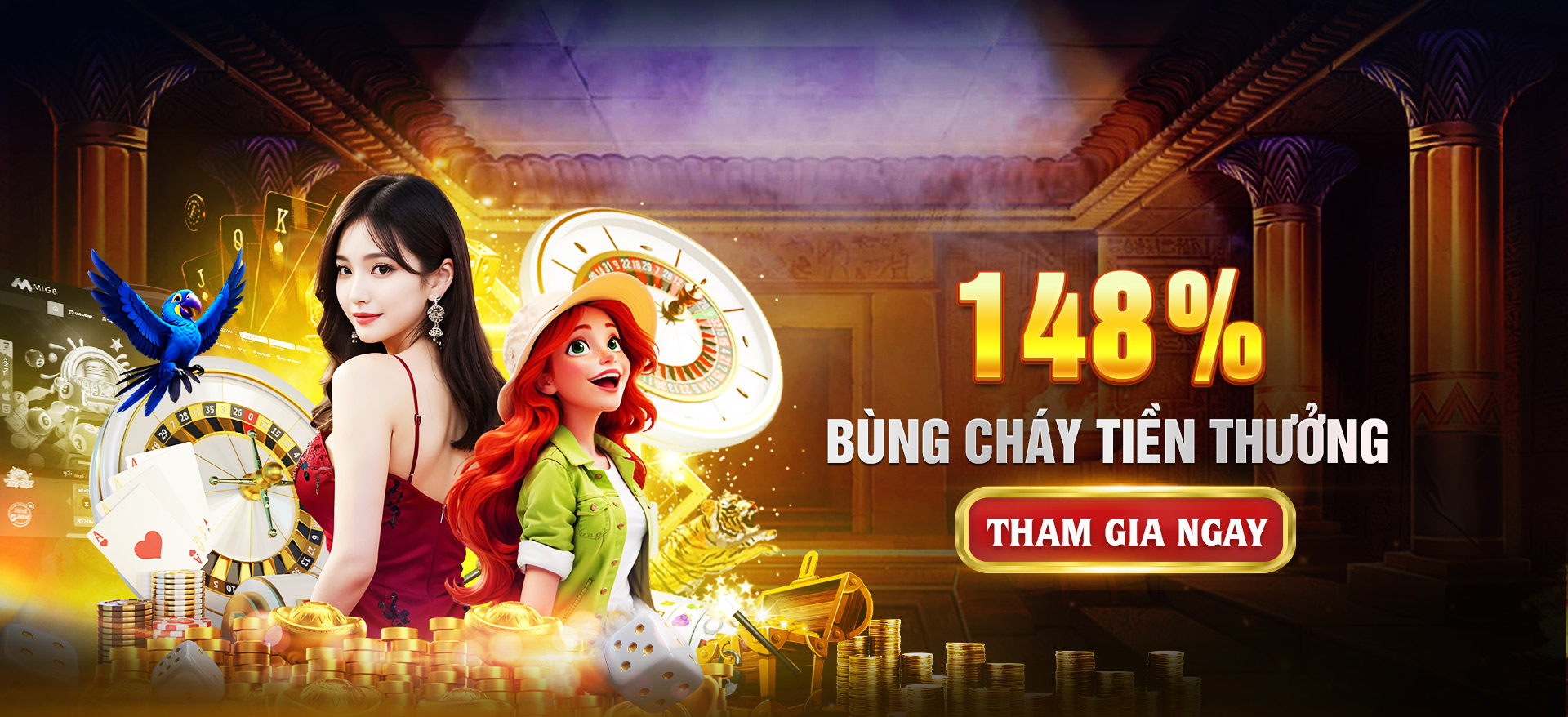 Hình ảnh quảng cáo của gi8 hiển thị nền tảng và các lợi ích